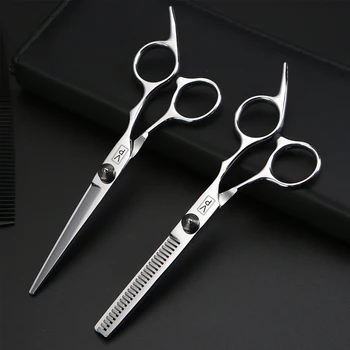 Professional Japan 440c 6 Inch Hairdressing scissors Hair Scissors Set Scissors for barber shop Cutting thinning tools
Professional Japan 440c 6 Inch Hairdressing scissors Hair Scissors Set Scissors for barber shop Cutting thinning tools