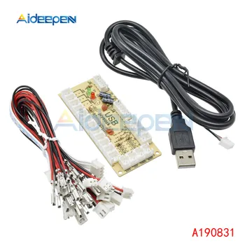 Zero Delay Arcade USB Encoder PC to Joystick Arcade Rocker Circuit Board Control Panel For Gaming
Zero Delay Arcade USB Encoder PC to Joystick Arcade Rocker Circuit Board Control Panel For Gaming
