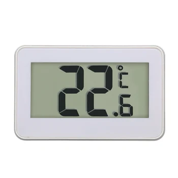 

Digital LCD Refrigerator Thermometer Fridge Freezer Thermometer with Adjustable Stand Magnet Frost Alert Home Use