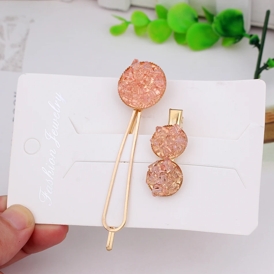 Épingles à cheveux en perles de cristal pour femmes et filles, ensemble d'accessoires pour cheveux, vêtements de sauna délicats, bijoux fantaisie 5