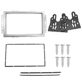 2 Din Fascia Radio Panel for Chrysle 300C 2005-07; Aspen 2007 Frame Dash Fitting Kit Facia Face Plate Adapter Cover Bezel
2 Din Fascia Radio Panel for Chrysle 300C 2005-07; Aspen 2007 Frame Dash Fitting Kit Facia Face Plate Adapter Cover Bezel