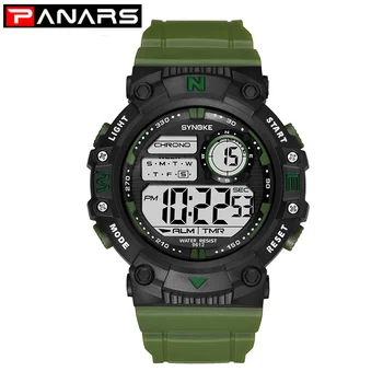 PANARS Men Watch Sport Digital LED Waterproof Wrist Watches Luxury Men's Digital Military Army Fashion Mens Electronic Clock 
PANARS Men Watch Sport Digital LED Waterproof Wrist Watches Luxury Men's Digital Military Army Fashion Mens Electronic Clock