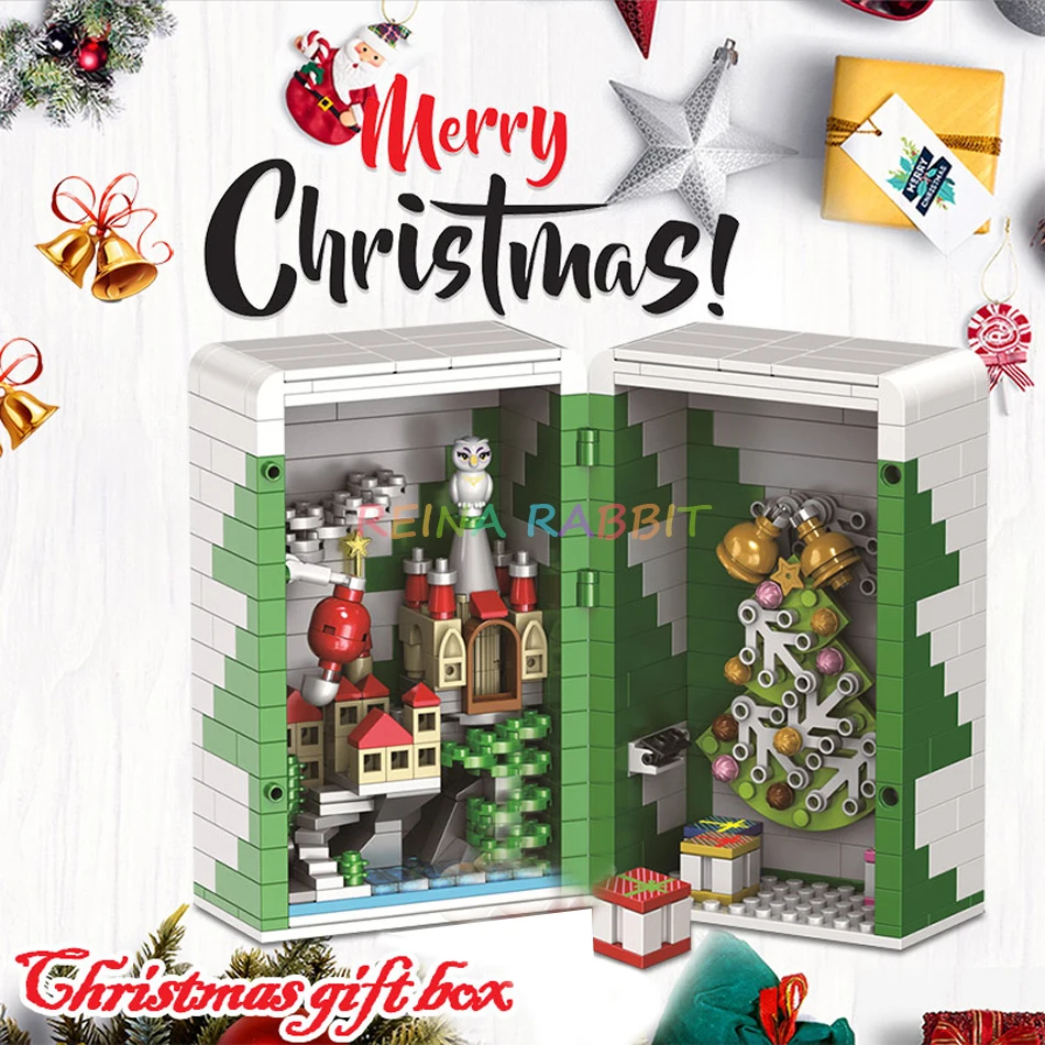 452PCS Christmas Tree with Santa Claus Figures Display Gift Box Building Blocks Compatible legoed City Bricks New Year Kids Toys
452PCS Christmas Tree with Santa Claus Figures Display Gift Box Building Blocks Compatible legoed City Bricks New Year Kids Toys