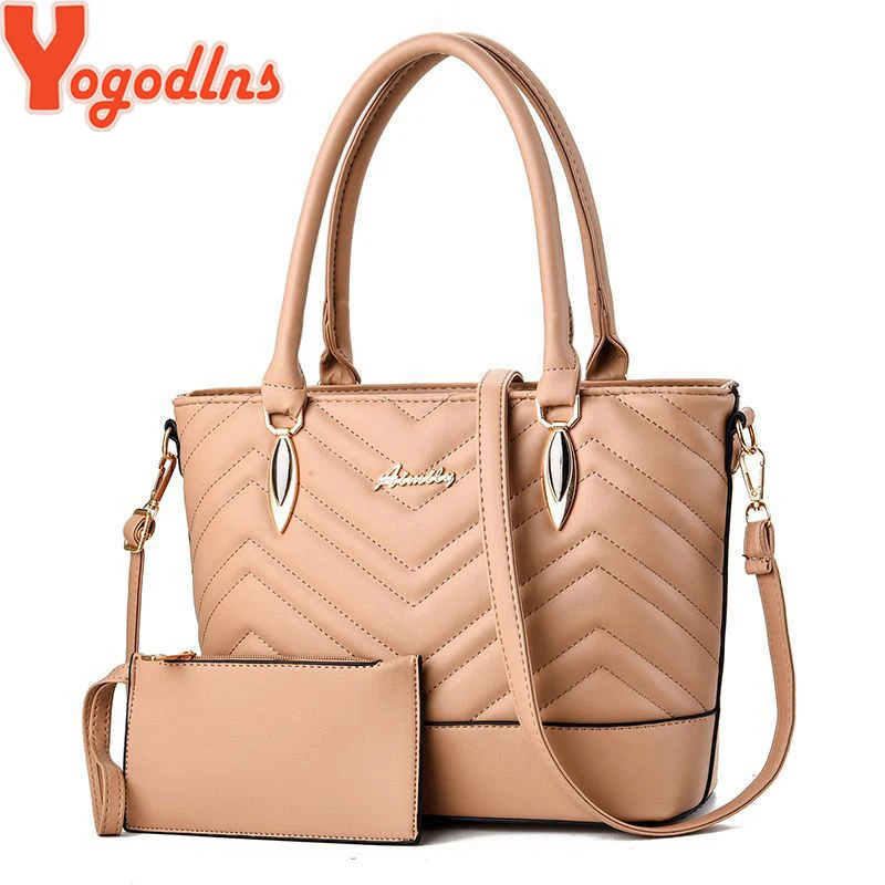 Yogodlns 2pcs/set Women Handbag Big Capacity PU Leather Clutch Women Girls Sling Bag Female Shoulder Top-handle Bags Bolsa
Yogodlns 2pcs/set Women Handbag Big Capacity PU Leather Clutch Women Girls Sling Bag Female Shoulder Top-handle Bags Bolsa