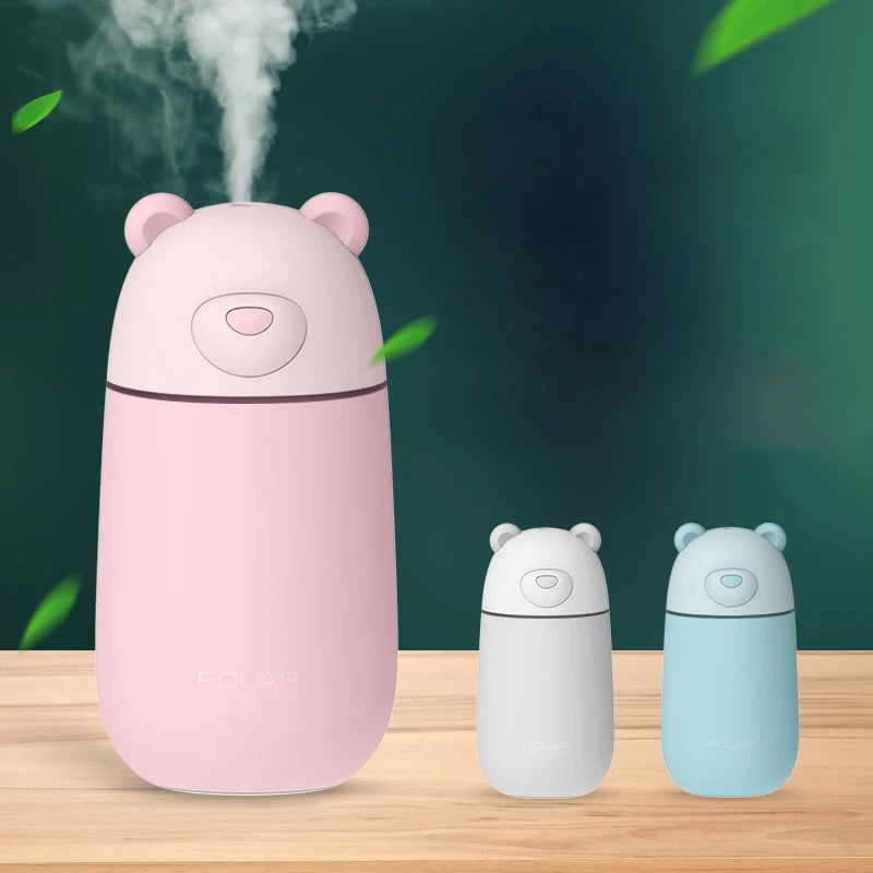 Cute 300ml Polar Bear Air Humidifier USB LED Light Aromatherapy Diffuser Air Purifier Home Car Mist Maker Refresher
Cute 300ml Polar Bear Air Humidifier USB LED Light Aromatherapy Diffuser Air Purifier Home Car Mist Maker Refresher
