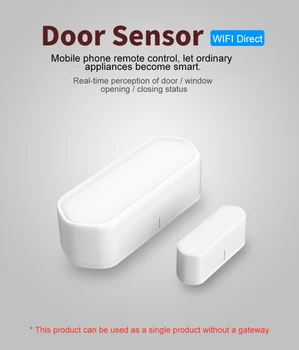 New WiFi Smart Door Window Sensor Tuya/smart Life APP Notification Alerts Home Alarm Work With Alexa Google Home For Smart Home
New WiFi Smart Door Window Sensor Tuya/smart Life APP Notification Alerts Home Alarm Work With Alexa Google Home For Smart Home