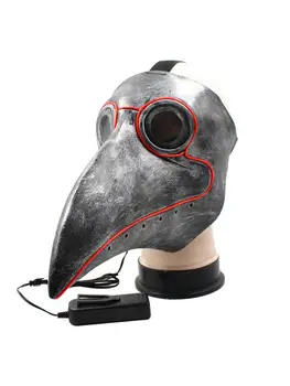 Halloween Mask Plague Glow Long Beak Mask Glowing Long Bird Mouth Doctor Dance Masks Cosplay Props
Halloween Mask Plague Glow Long Beak Mask Glowing Long Bird Mouth Doctor Dance Masks Cosplay Props