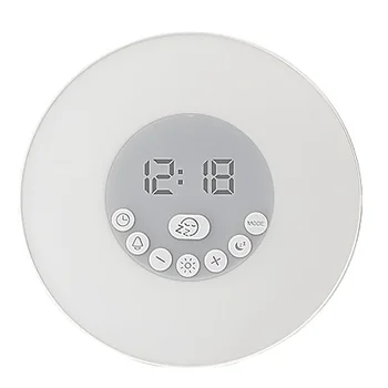 FM Raido Multifunction Mood Sleep Sunrise Simulation Alarm Clock Table Bedside Desktop Colorful With Night Lamp Touch Control
FM Raido Multifunction Mood Sleep Sunrise Simulation Alarm Clock Table Bedside Desktop Colorful With Night Lamp Touch Control