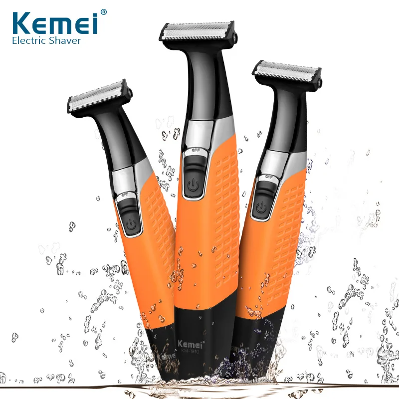 Kemei Electric Shaver USB Reciprocating Waterproof Beard Razor Rechargeable Electric Trimmer Men Shaving Machine 100-240V F35
Kemei Electric Shaver USB Reciprocating Waterproof Beard Razor Rechargeable Electric Trimmer Men Shaving Machine 100-240V F35
