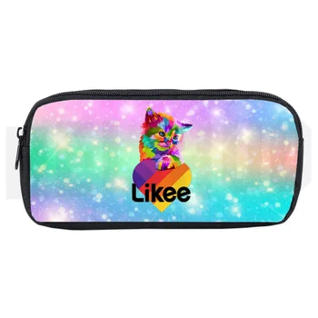 3D Print LIKEE Cosmetic Bag Llkee Video App Pencil Case Student Zipper Stationery Bag Russia Stype Storage Pouch Cosmetic Cases
3D Print LIKEE Cosmetic Bag Llkee Video App Pencil Case Student Zipper Stationery Bag Russia Stype Storage Pouch Cosmetic Cases