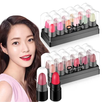 12color/set mini matte lipstick lip kit Long lasting waterproof Display box lipstick makeup lips Lip BalmMakeup
12color/set mini matte lipstick lip kit Long lasting waterproof Display box lipstick makeup lips Lip BalmMakeup