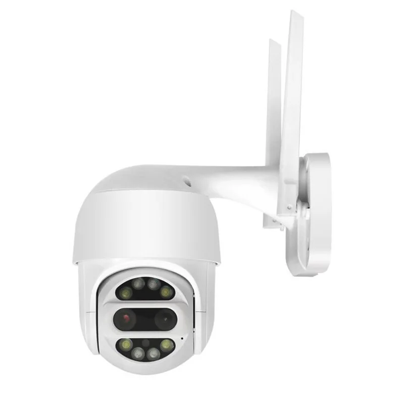 Dual Lens 2MP Auto Tracking Home Security IP Camera 1080P PTZ 4X Zoom Wifi Wireless Monitor CCTV Night Vision IR Security Camera
Dual Lens 2MP Auto Tracking Home Security IP Camera 1080P PTZ 4X Zoom Wifi Wireless Monitor CCTV Night Vision IR Security Camera