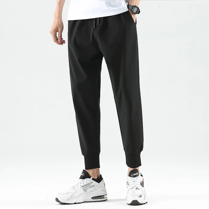 Spring And Autumn Summer Pants MEN'S Casual Pants Korean-style Trend Beam Leg Capri Pants Men's Loose-Fit Athletic Pants Men's H
Spring And Autumn Summer Pants MEN'S Casual Pants Korean-style Trend Beam Leg Capri Pants Men's Loose-Fit Athletic Pants Men's H