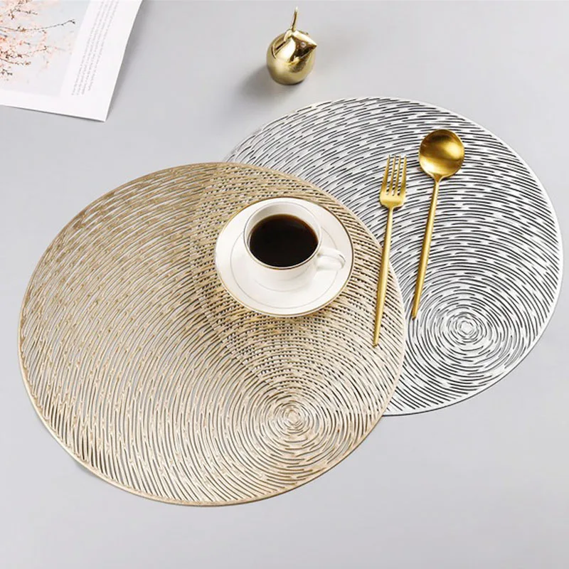 Round PVC Placemat Heat-Resistant Non - Slip Washable Table Mat For Holiday Decoration Cup Pad Coaster Mat
Round PVC Placemat Heat-Resistant Non - Slip Washable Table Mat For Holiday Decoration Cup Pad Coaster Mat