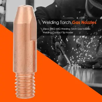 20pcs/set Copper Welding Torch Contact Tips Conductive Nozzle Durable Corrosion Resistant Gas Nozzles Soldering Accessories
20pcs/set Copper Welding Torch Contact Tips Conductive Nozzle Durable Corrosion Resistant Gas Nozzles Soldering Accessories