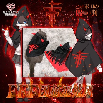 Anime Baka to Tesuto to Shoukanju FFF Group Little cat Cape Cloak Cosplay Costumes Cute Little Dog Clothing Pet supplies Gifts
Anime Baka to Tesuto to Shoukanju FFF Group Little cat Cape Cloak Cosplay Costumes Cute Little Dog Clothing Pet supplies Gifts
