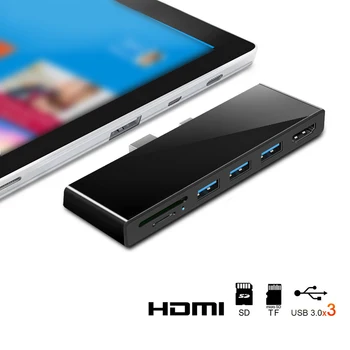 6in1 HUB USB Card Reader Adapter 4K HDMI For Microsoft Surface Pro 3/4/5/6
6in1 HUB USB Card Reader Adapter 4K HDMI For Microsoft Surface Pro 3/4/5/6