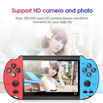 X1 4.3-inch Game Console Nostalgic Classic Dual-Shake Game Console 8G Built-in 10,000 Games
X1 4.3-inch Game Console Nostalgic Classic Dual-Shake Game Console 8G Built-in 10,000 Games