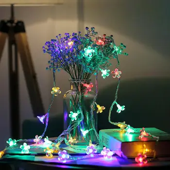3m/5m Sakura Shape LED Light Lamp Christmas Home Wedding Party Holiday Decoration 
3m/5m Sakura Shape LED Light Lamp Christmas Home Wedding Party Holiday Decoration