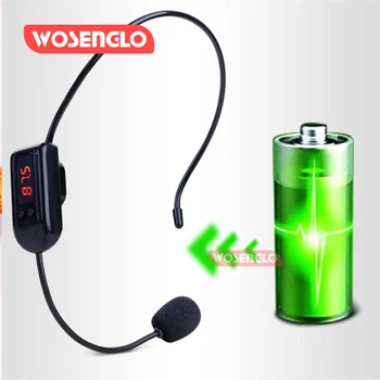 Wireless Headset Microphone Portable Radio FM Handsfree Megaphone Mic for Teaching Tour Guide Sales Promotion Lectures Meetings
Wireless Headset Microphone Portable Radio FM Handsfree Megaphone Mic for Teaching Tour Guide Sales Promotion Lectures Meetings