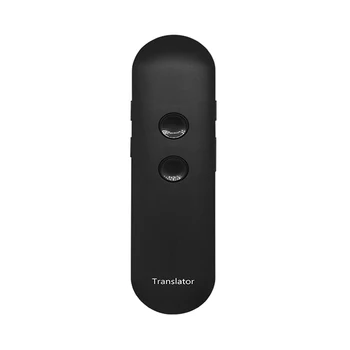 Intelligent 42 Language Translator Bluetooth Translator Real-Time Translation Machine Traveling Meeting Voice Translators Black
Intelligent 42 Language Translator Bluetooth Translator Real-Time Translation Machine Traveling Meeting Voice Translators Black