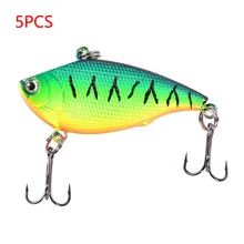 5pcs Lure Vibra Artificial Bait 5.5cm 10g Hardbait Fishing Accessories Full Water Layer High Quality YE0215
5pcs Lure Vibra Artificial Bait 5.5cm 10g Hardbait Fishing Accessories Full Water Layer High Quality YE0215