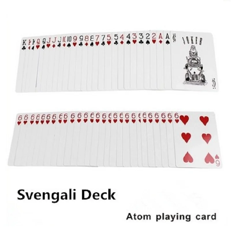Generic Card Deck Cards Magic Up Games Playing Close Svengali Cards