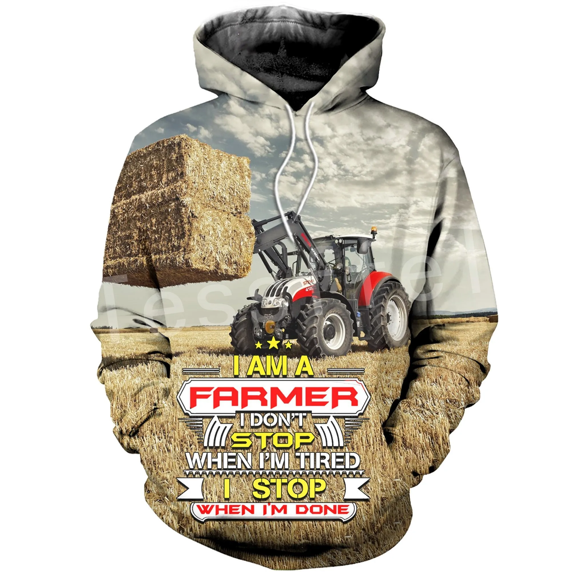Tessffel Worker Farmer Tractor Pullover Crewneck Streetwear Harajuku Funny Casual Tracksuit Autumn Hoodies 3DPrint Men/Women B-5
Tessffel Worker Farmer Tractor Pullover Crewneck Streetwear Harajuku Funny Casual Tracksuit Autumn Hoodies 3DPrint Men/Women B-5