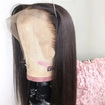 Remy Jet Black Colored 13x4/6 Lace Part Wig Silky Sraight For Black Women With Baby Hair U part Wig Adjustable Strap PU Wig
Remy Jet Black Colored 13x4/6 Lace Part Wig Silky Sraight For Black Women With Baby Hair U part Wig Adjustable Strap PU Wig