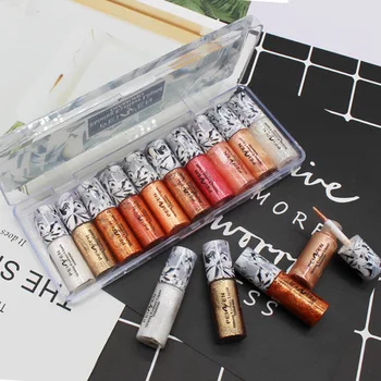 liquid eye shadow set eyeliner plate powder color matching girl
liquid eye shadow set eyeliner plate powder color matching girl