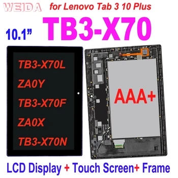 10.1” For Lenovo Tab 3 10 Plus TB3-X70 TB3-X70L ZA0Y TB3-X70F ZA0X TB3-X70N LCD Display Touch Screen Digitizer Assembly Frame
10.1” For Lenovo Tab 3 10 Plus TB3-X70 TB3-X70L ZA0Y TB3-X70F ZA0X TB3-X70N LCD Display Touch Screen Digitizer Assembly Frame