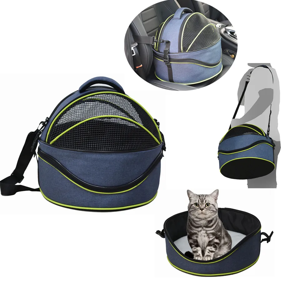 Fodog Pet dog cat Carrier round shape 3-in-1 Multi-functional dog cat bed/ Shoulder bags/ car Travel bag firm puppy carrier
Fodog Pet dog cat Carrier round shape 3-in-1 Multi-functional dog cat bed/ Shoulder bags/ car Travel bag firm puppy carrier