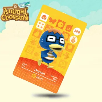 298 Derwin Animal Crossing Card Amiibo Cards Work for Switch NS 3DS Games
298 Derwin Animal Crossing Card Amiibo Cards Work for Switch NS 3DS Games