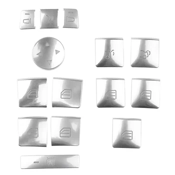 14pcs Scratch Proof Trim Cover Window Glass Lift Button Sticker Dustproof Car Accessories Easy Install Adhesive Stylish For Benz 
14pcs Scratch Proof Trim Cover Window Glass Lift Button Sticker Dustproof Car Accessories Easy Install Adhesive Stylish For Benz