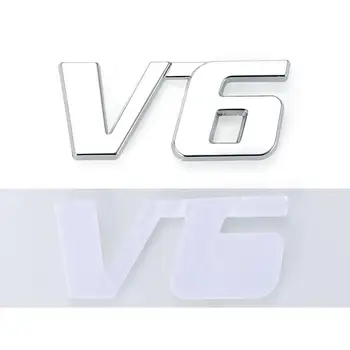 1Pcs Car Metal Chrome 3D V6 Displacement Emblem Badge truck auto motor sticker decal car accessories
1Pcs Car Metal Chrome 3D V6 Displacement Emblem Badge truck auto motor sticker decal car accessories