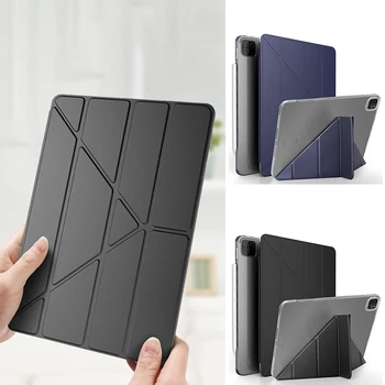 Tablet Protection Multifunctional Foldable Smart Cover for iPad Pro 2020 TPU Silicone Back Cover
Tablet Protection Multifunctional Foldable Smart Cover for iPad Pro 2020 TPU Silicone Back Cover