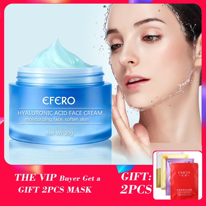 EFERO Moisturizer Face Cream Hyaluronic Acid Skin Whitening Cream Wrinkle Cream Face Care Acne Treatment Whitening Face Cream
EFERO Moisturizer Face Cream Hyaluronic Acid Skin Whitening Cream Wrinkle Cream Face Care Acne Treatment Whitening Face Cream