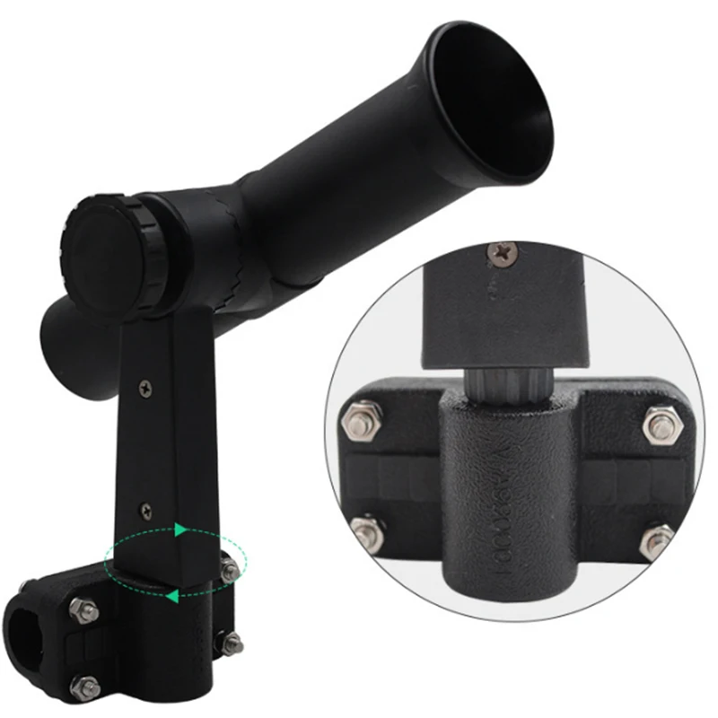 1PC Adjustable Fishing Support Rod Holder Bracket Kayaking Yacht Fishing Tackle Tool 360 Degrees Rotatable With Screws For Boat
1PC Adjustable Fishing Support Rod Holder Bracket Kayaking Yacht Fishing Tackle Tool 360 Degrees Rotatable With Screws For Boat