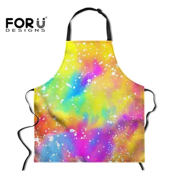 FORUDESIGNS Colored Tie-dye Women Cooking Apron Kitchen Chef Anti-oil Aprons Creative Home House Cleaning Apron Sleeveless
FORUDESIGNS Colored Tie-dye Women Cooking Apron Kitchen Chef Anti-oil Aprons Creative Home House Cleaning Apron Sleeveless