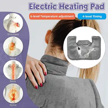 Winter Electric Heating Massage Electric Neck and Shoulder Warmer Wrap Heating Pad With Temperature Controller EU/US Plug
Winter Electric Heating Massage Electric Neck and Shoulder Warmer Wrap Heating Pad With Temperature Controller EU/US Plug