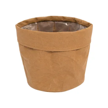 Waterproof Flower Pot Holder Plant Pot Reuseable Storage Bag Kraft Paper Desktop Flower Pots Washable Planter Pot Flowerpot
Waterproof Flower Pot Holder Plant Pot Reuseable Storage Bag Kraft Paper Desktop Flower Pots Washable Planter Pot Flowerpot