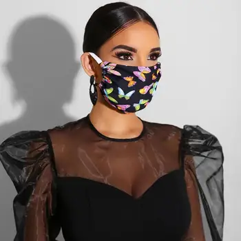 Butterfly Print Colored Masks Women Fashion Facemask Dustproof PM2.5 Mouth Mask Washable Breathable Mask Protective Face Mask Q4
Butterfly Print Colored Masks Women Fashion Facemask Dustproof PM2.5 Mouth Mask Washable Breathable Mask Protective Face Mask Q4