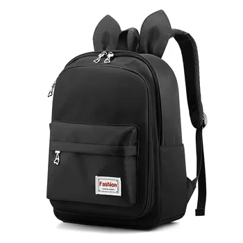 Cute Cartoon School Bags for Girls Waterproof Nylon Backpack Schoolbag Famale Casual Teen Student Bookbag Rabbit Ears New
Cute Cartoon School Bags for Girls Waterproof Nylon Backpack Schoolbag Famale Casual Teen Student Bookbag Rabbit Ears New