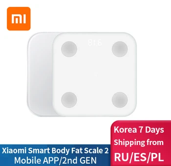 Original Xiaomi Smart Body Fat Composition Scale 2 Bluetooth 5.0 Balance Test 13 Body Date BMI Health Weight Scale LED Display
Original Xiaomi Smart Body Fat Composition Scale 2 Bluetooth 5.0 Balance Test 13 Body Date BMI Health Weight Scale LED Display