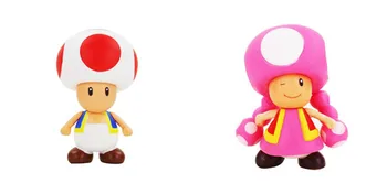2Pcs/Set Super Game Toad Toadette Mario Figure Toy Collectible Model Toy 10-11 CM High
2Pcs/Set Super Game Toad Toadette Mario Figure Toy Collectible Model Toy 10-11 CM High