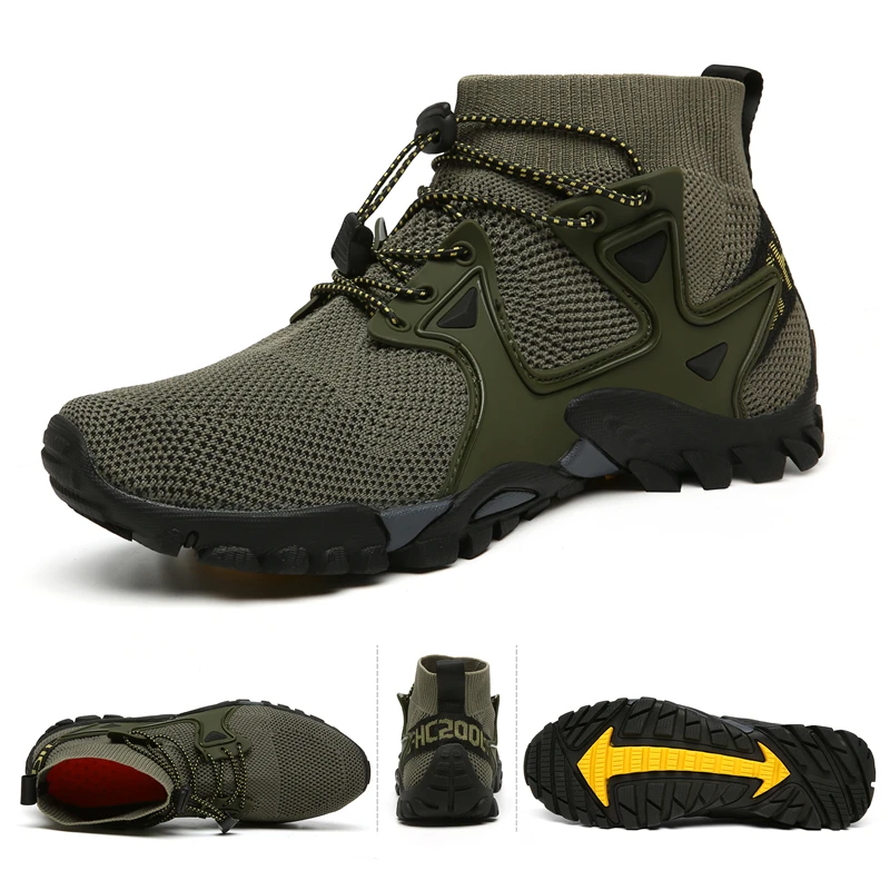 New Mesh Breathable Hiking Shoes Size 36-47 Mens Sneakers Outdoor Trail Trekking Mountain Climbing Sports Shoes For Male Summer
New Mesh Breathable Hiking Shoes Size 36-47 Mens Sneakers Outdoor Trail Trekking Mountain Climbing Sports Shoes For Male Summer