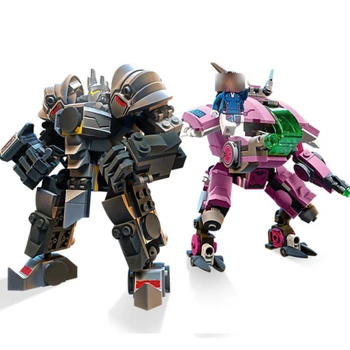 Overwatching Block sets 75973 D.Va & Reinhardt Happy Dreamland amusement Building Block Kids DIY Creative Toys Children Gift
Overwatching Block sets 75973 D.Va & Reinhardt Happy Dreamland amusement Building Block Kids DIY Creative Toys Children Gift