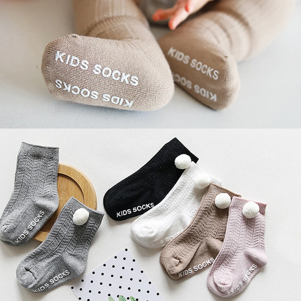 Cotton Baby Socks Anti Slip Knit Printing Knee High Fashion Boy Girl Foot Warmer Pompom Ball Socks
Cotton Baby Socks Anti Slip Knit Printing Knee High Fashion Boy Girl Foot Warmer Pompom Ball Socks
