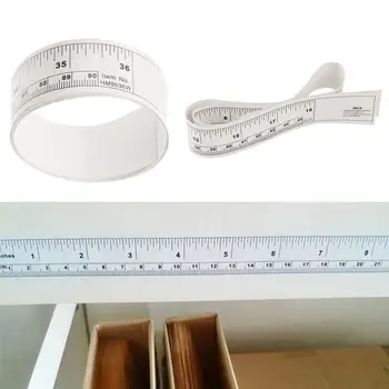 45cm/90cm Desktop Ruler Self Adhesive Metric Measure Tape Vinyl Ruler For Sewing Machine Sticker Scale
45cm/90cm Desktop Ruler Self Adhesive Metric Measure Tape Vinyl Ruler For Sewing Machine Sticker Scale