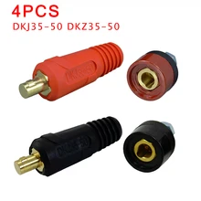 TIG Welding Cable Panel Connector Plug Dinse Style DKJ35-50 & DKZ35-50 2xConnector Socket And 2xConnector Plug
TIG Welding Cable Panel Connector Plug Dinse Style DKJ35-50 & DKZ35-50 2xConnector Socket And 2xConnector Plug